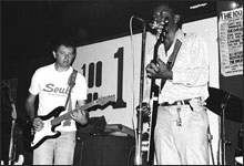 Lurrie Bell at London 100 Club 1988