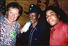 Backstage House Of Blues New Orleans with Chris Thomas King and Clarence Gatemouth’ Brown
